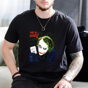 The Joker T-shirt Men's 100% Cotton Tee New T-shirt
